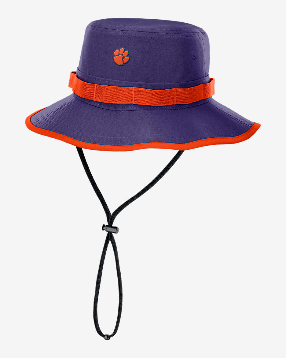 Nike Clemson Tigers/NCAA迷彩バケットハット Clemson Nike DRI-FIT Sideline Bucket Cap